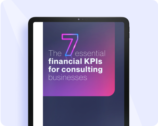 financial KPIsr consulting businesses