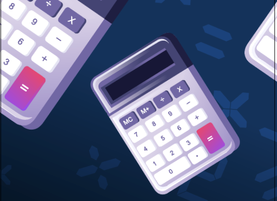calculadora que representa o cálculo da TDM