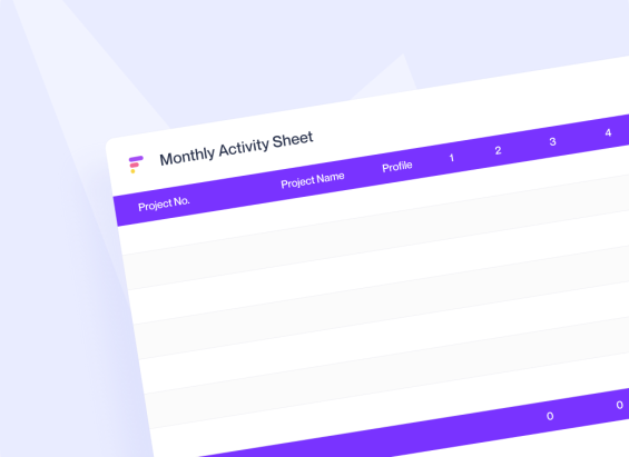 Activity Report Template (ARC)