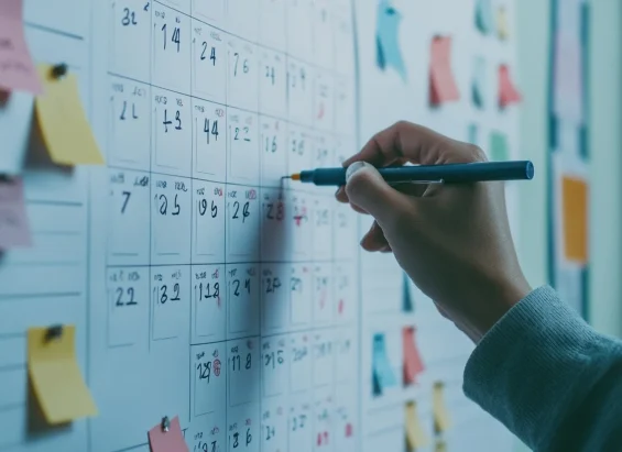 Someone who puts important deadlines on a schedule