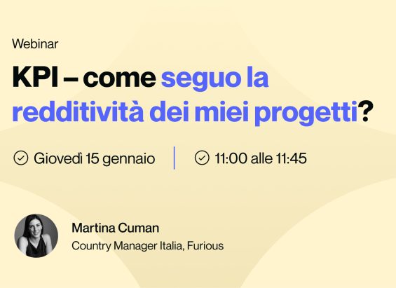 KPI – come seguo la redditività dei miei progetti (1)