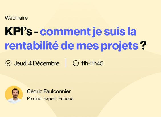 Vignette - KPI's projet - comment je suis la rentabilité de mes projets