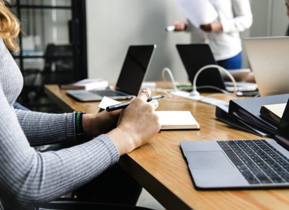 Una riunione di lavoro